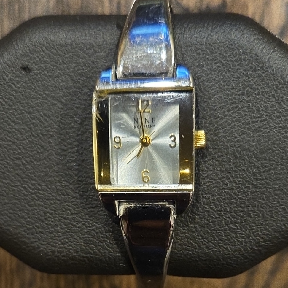 Nine West Womens Watch With Silver And Gold Accents Nine West Womens Watch With Silver And Gold Accents